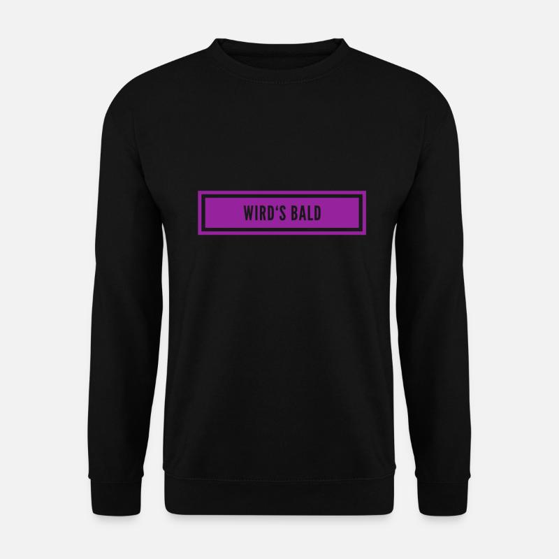 jetzt aber dalli - Unisex Pullover - Schwarz