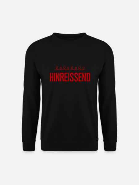 ich bin attraktiv - Unisex Pullover - Schwarz