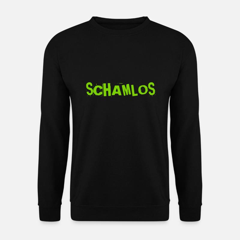 ich bin schamlos - Unisex Pullover - Schwarz
