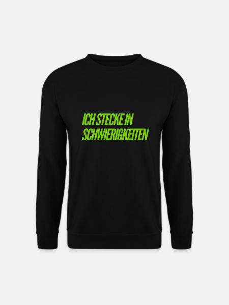 Probleme - Unisex Pullover - Schwarz