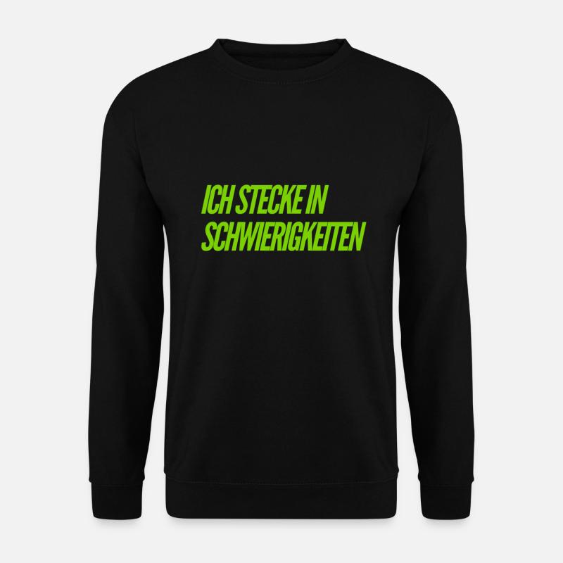 Probleme - Unisex Pullover - Schwarz
