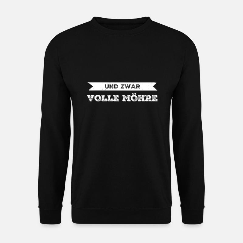 ja doch - Unisex Pullover - Schwarz