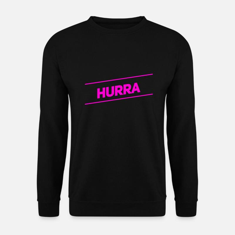 das ist super - Unisex Pullover - Schwarz