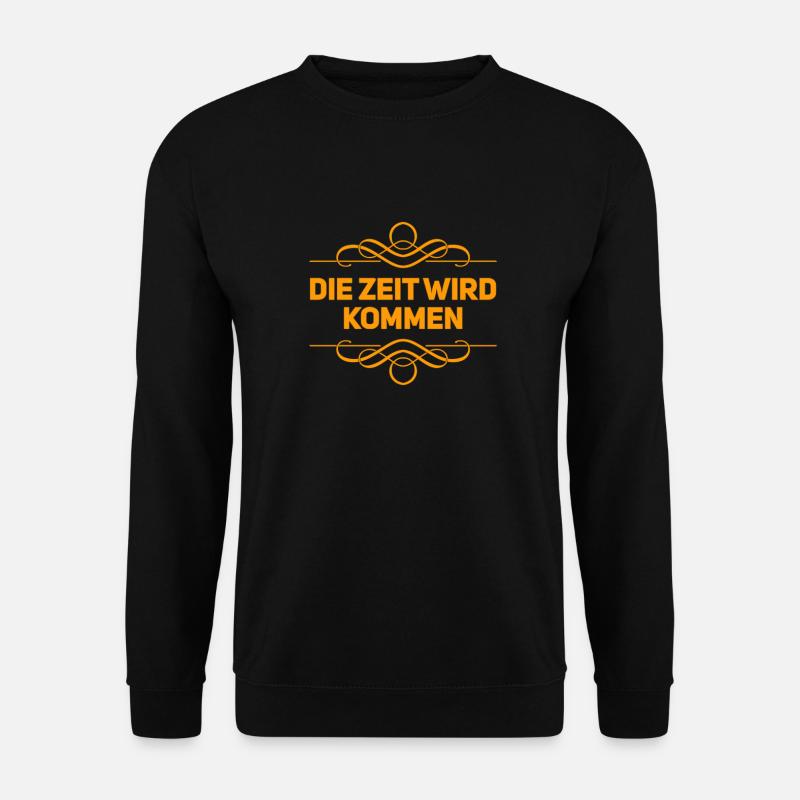 immer locker bleiben - Unisex Pullover - Schwarz