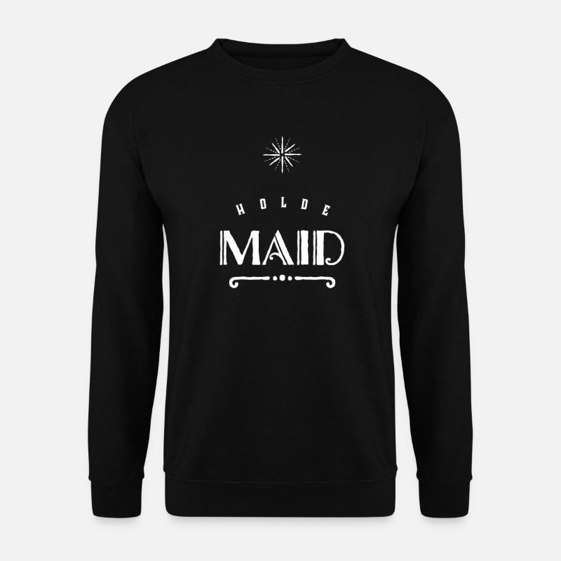 hübsches Fräulein - Unisex Pullover - Schwarz