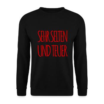 ich bin besonders - Unisex Pullover - Schwarz - Vorne - Alina (178cm) & Michal (187cm)