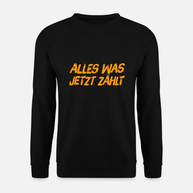 das ist mir wichtig - Unisex Pullover - Schwarz