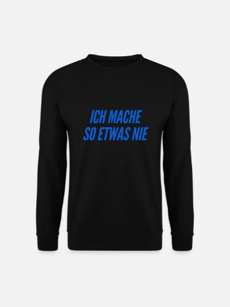 ohne mich - Unisex Pullover - Schwarz