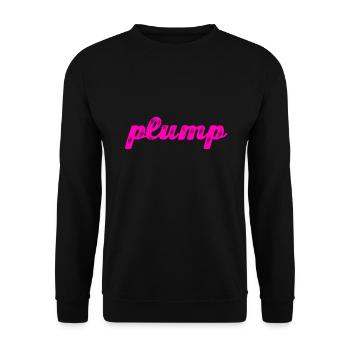 plump - Unisex Pullover - Schwarz - Vorne - Alina (178cm) & Michal (187cm)