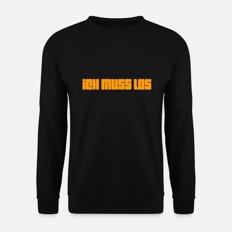 ich habe Termine - Unisex Pullover - Schwarz