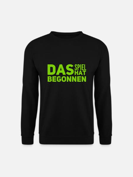 es hat angefangen - Unisex Pullover - Schwarz