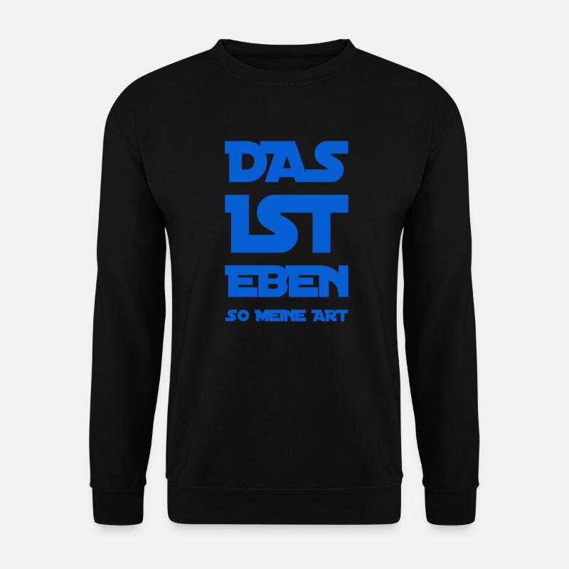ich bin einzigartig - Unisex Pullover - Schwarz