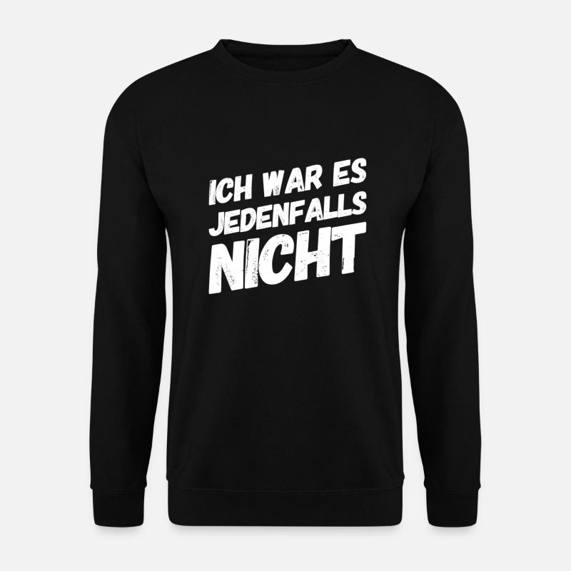 unschuldig - Unisex Pullover - Schwarz