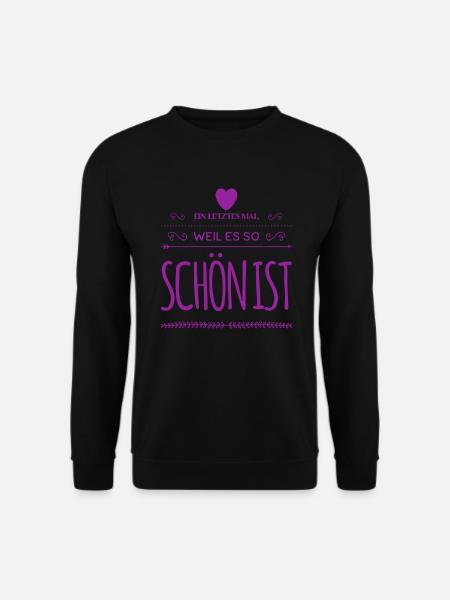 wollen wir nochmal? - Unisex Pullover - Schwarz