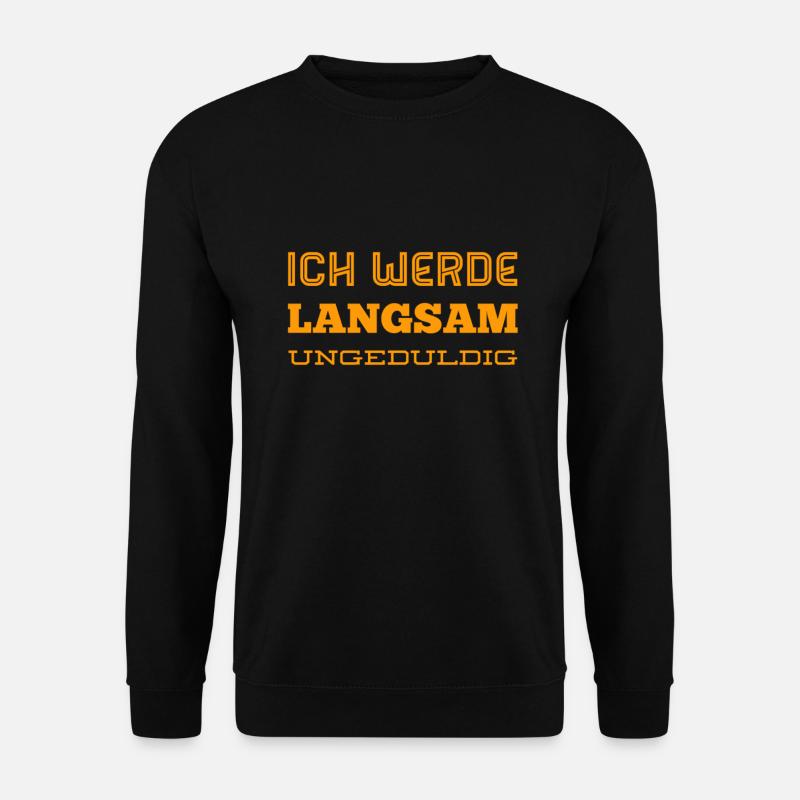 Unruhe - Unisex Pullover - Schwarz