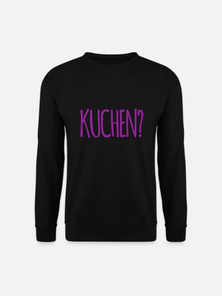 Bock auf Kuchen? - Unisex Pullover - Schwarz