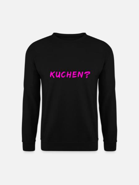 Kuchen? - Unisex Pullover - Schwarz