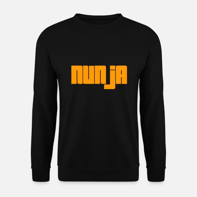 ich bin unsicher - Unisex Pullover - Schwarz