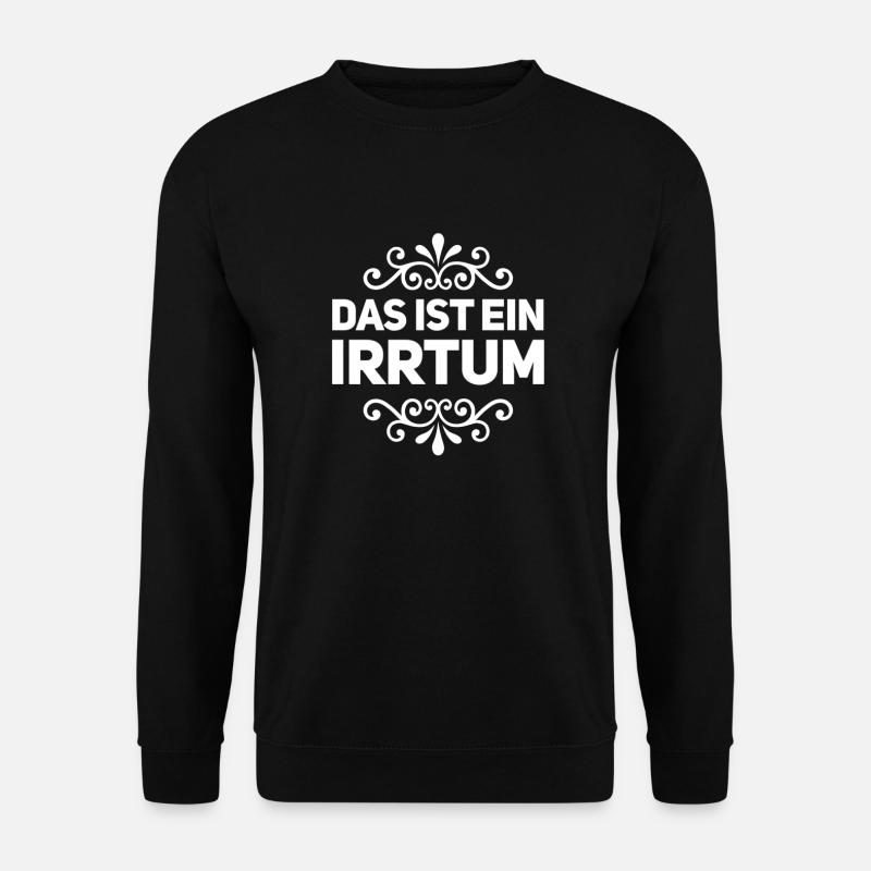Fehlgriff - Unisex Pullover - Schwarz