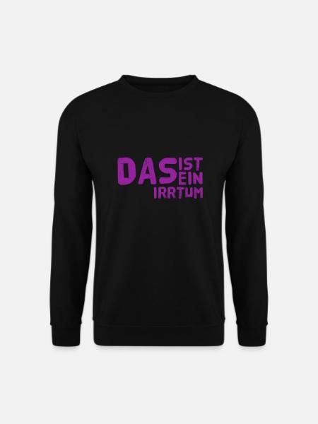 Trugschluss - Unisex Pullover - Schwarz