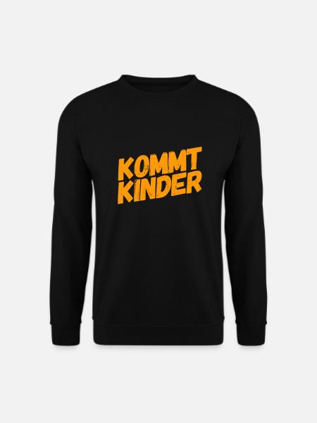 kommt Kinder - Unisex Pullover - Schwarz