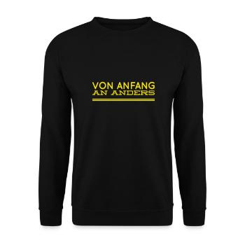 ich bin etwas Besonderes - Unisex Pullover - Schwarz - Vorne - Alina (178cm) & Michal (187cm)