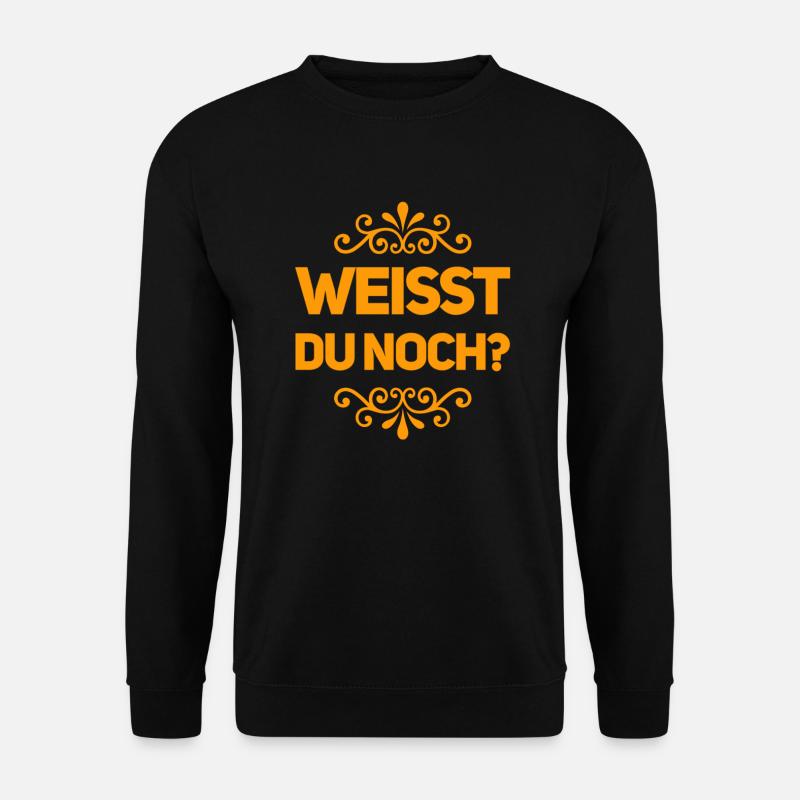 gemeinsame Erinnerungen - Unisex Pullover - Schwarz