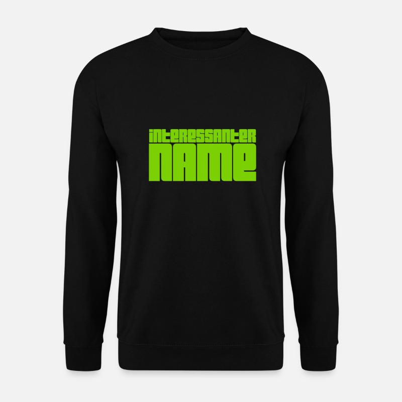 wunderbarer Name - Unisex Pullover - Schwarz