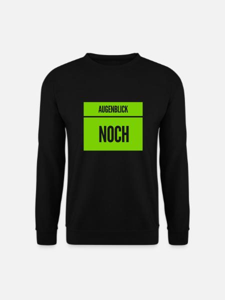 nur noch kurz - Unisex Pullover - Schwarz