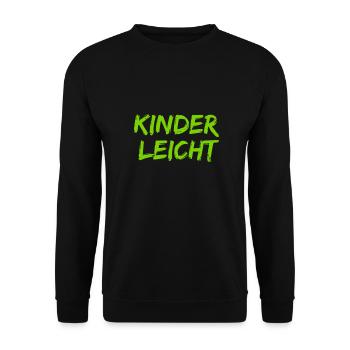 sowas von leicht - Unisex Pullover - Schwarz - Vorne - Alina (178cm) & Michal (187cm)