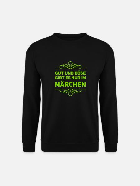 ich bin Realist - Unisex Pullover - Schwarz