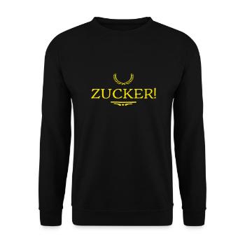 mega - Unisex Pullover - Schwarz - Vorne - Alina (178cm) & Michal (187cm)