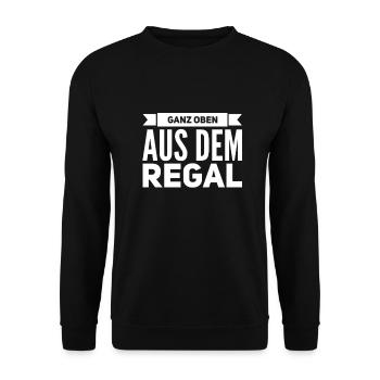 einfach wundervoll - Unisex Pullover - Schwarz - Vorne - Alina (178cm) & Michal (187cm)