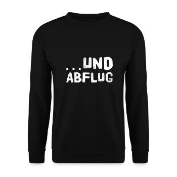ab geht`s - Unisex Pullover - Schwarz - Vorne - Alina (178cm) & Michal (187cm)