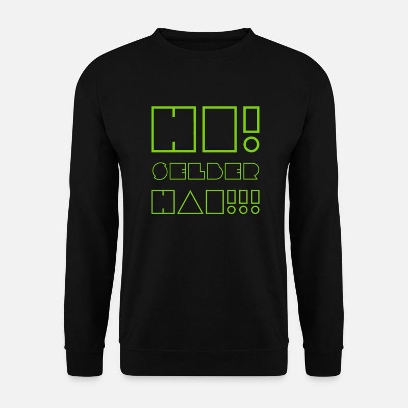 grüß dich - Unisex Pullover - Schwarz