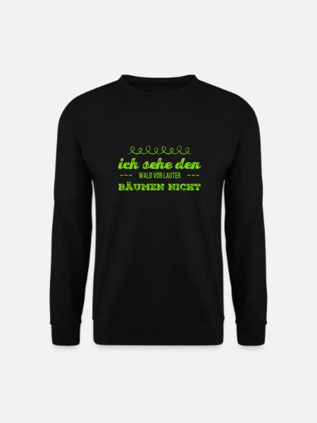 ich bin ein blindes Huhn - Unisex Pullover - Schwarz