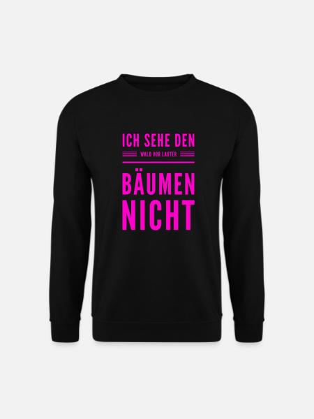 Sehschwäche - Unisex Pullover - Schwarz