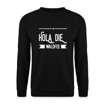 das ist stark - Unisex Pullover - Schwarz - Vorne - Alina (178cm) & Michal (187cm)