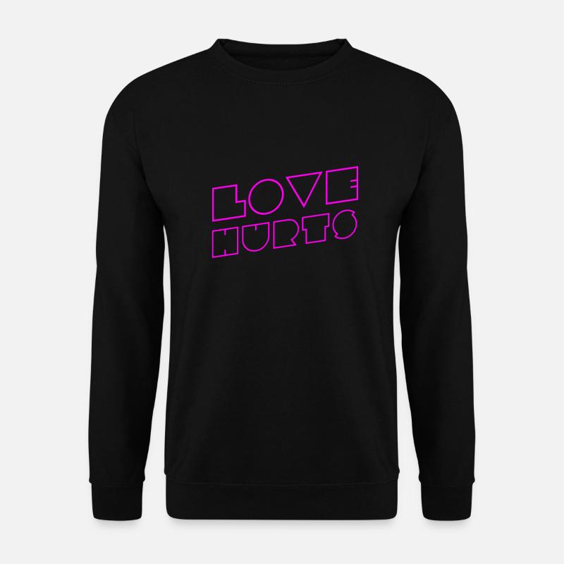 L’amour n’est pas facile - Sweat-shirt Unisexe - noir