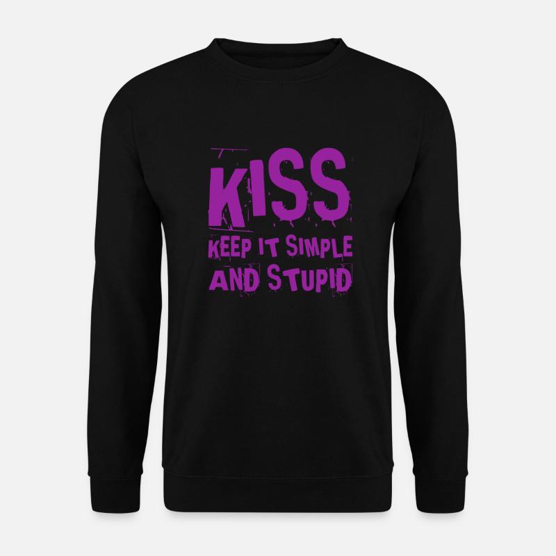 I just like it - Unisex Sweatshirt - black