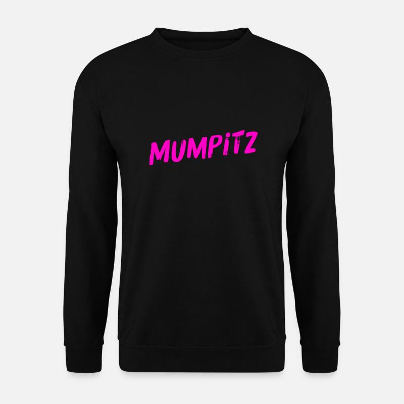 so ein Quatsch - Unisex Pullover - Schwarz