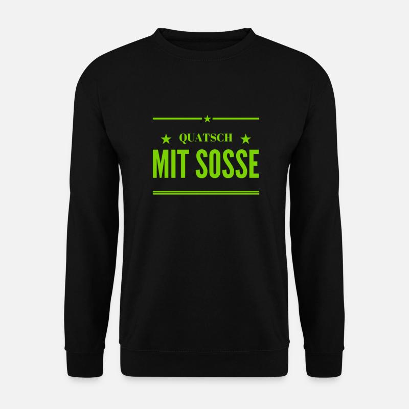 Quark - Unisex Pullover - Schwarz