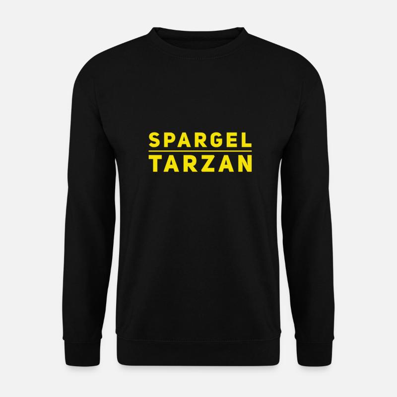 ich bin ein schlanker Mann - Unisex Pullover - Schwarz