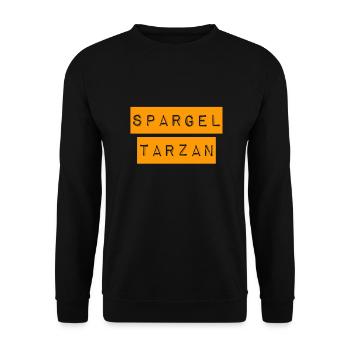 ich bin dünn - Unisex Pullover - Schwarz - Vorne - Alina (178cm) & Michal (187cm)