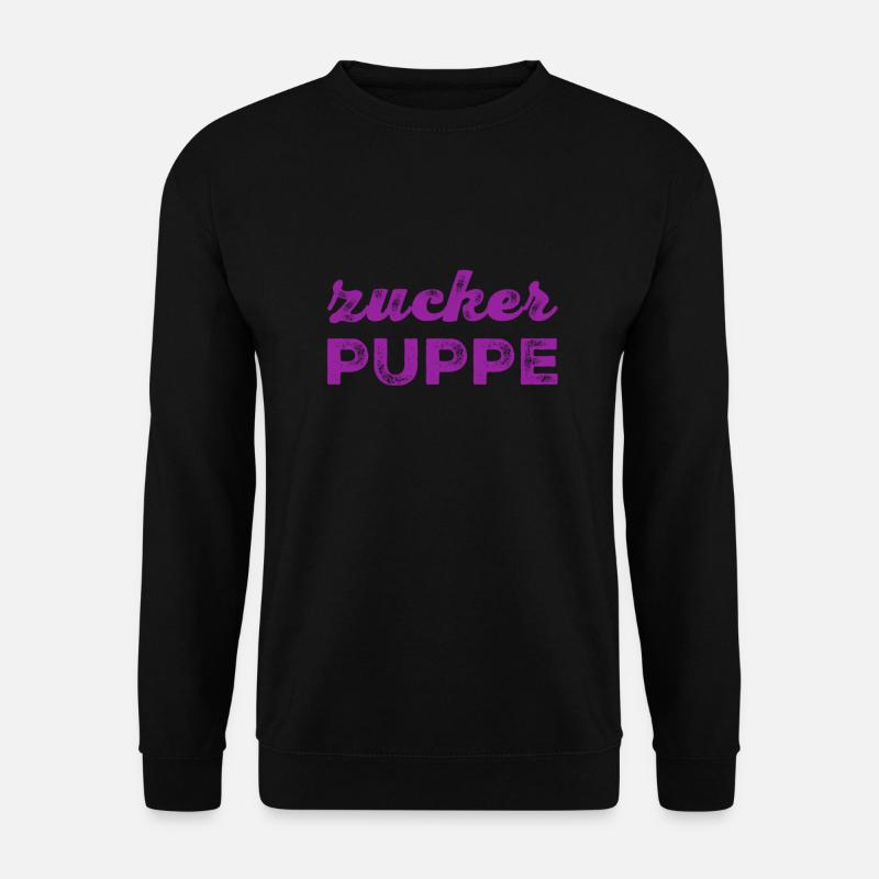 Zuckerpuppe - Unisex Pullover - Schwarz