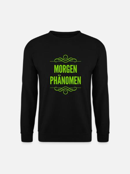 Frühaufsteher - Unisex Pullover - Schwarz