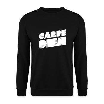 J’aime la journée - Sweat-shirt Unisexe - noir - Devant - Alina (178cm) & Michal (187cm)