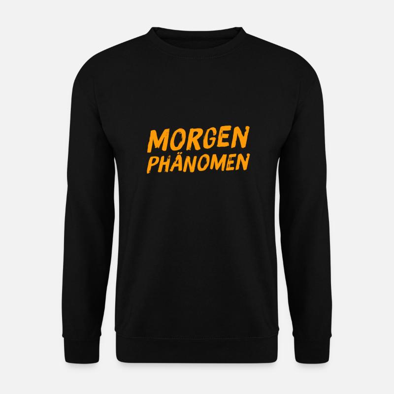Morgenphänomen - Unisex Pullover - Schwarz