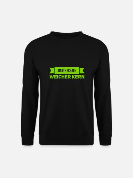 innen weich - Unisex Pullover - Schwarz