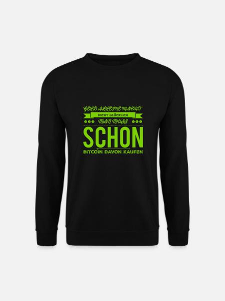 Satoshi geht immer - Unisex Pullover - Schwarz